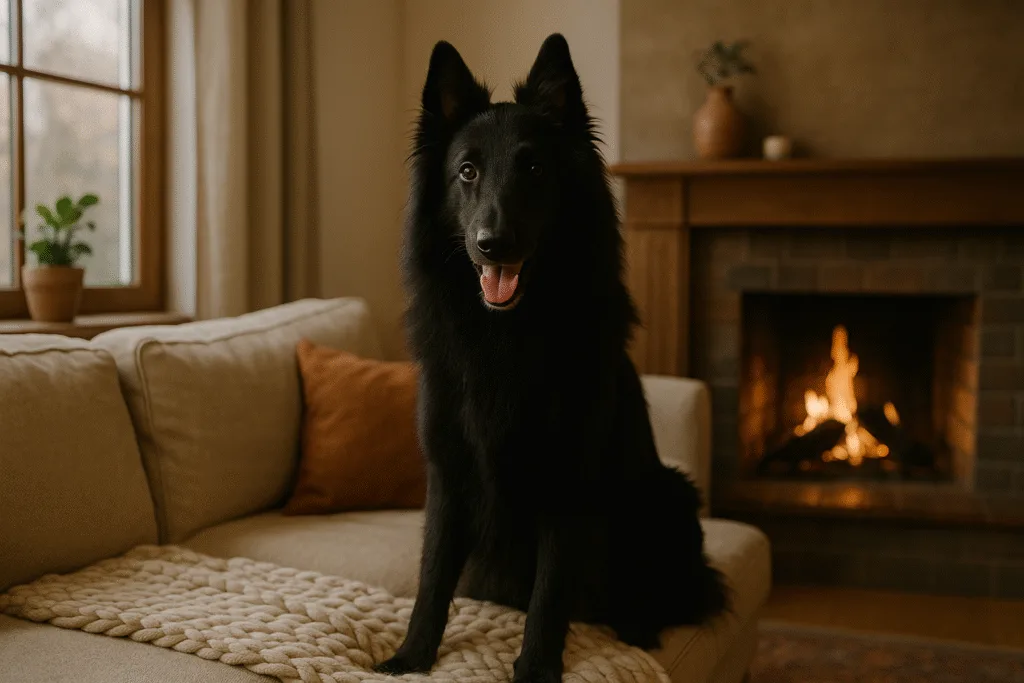 Chien : Photos prix d'un Berger Belge Groenendael malade