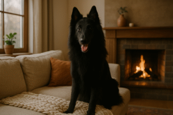 Chien : Photos prix d'un Berger Belge Groenendael malade
