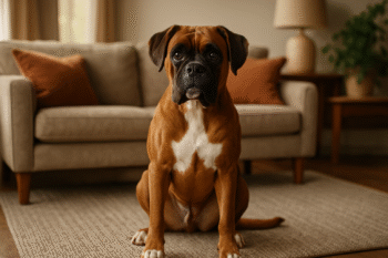 Chien : Photos prix d'un Boxer malade