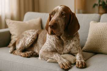 Chien : Photos prix d'un Braque Italien malade