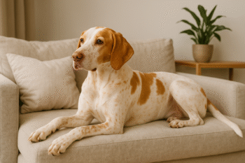 Chien : Photos prix d'un Braque Saint-Germain malade