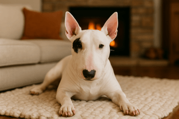 Chien : Photos prix d'un Bull Terrier malade