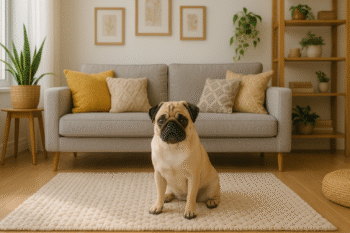 Chien : Photos prix d'un Carlin malade