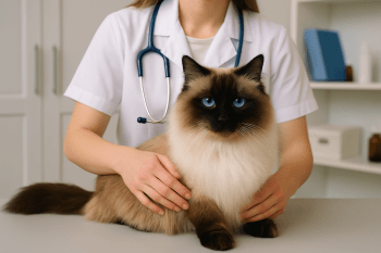 Chat : Photos prix d'un Ragdoll malade