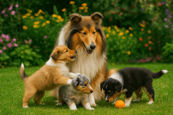 Chien : Photos prix d'un Colley à poil long (Rough Collie)