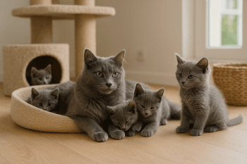Chat : Photos prix d'un Nebelung