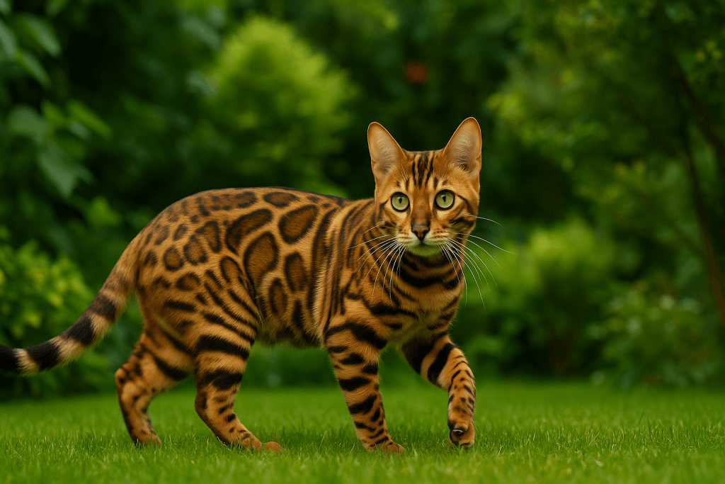 Chat : Photos d'un Bengal