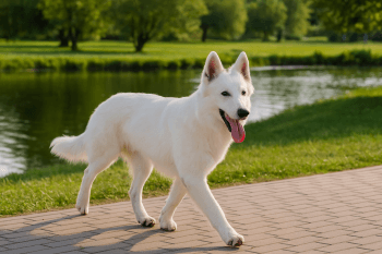 Chien : Photos d'un Berger Blanc Suisse