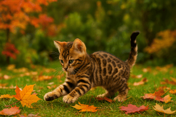Chaton : Photos d'un Bengal