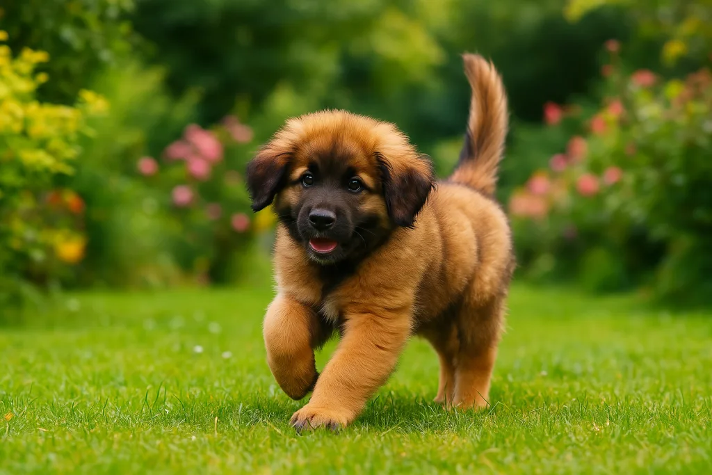 Chiot : Photos d'un Leonberg