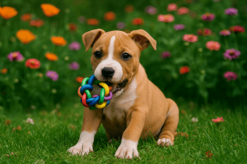 Chiot : Photos d'un Pitbull