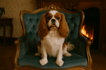 Chien : Photos prix d'un Épagneul King Charles malade