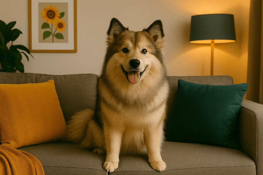 Chien : Photos prix d'un Finnois de Laponie malade