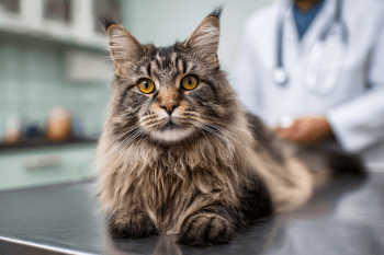 Chat : Photos prix d'un Maine Coon malade