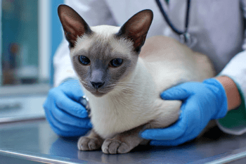 Chat : Photos prix d'un Siamois malade