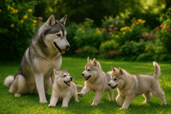 Chien : Photos prix d'un Laïka de Sibérie Occidentale