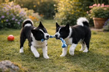 Chiot : Photos d'un Chien d'Ours de Carélie