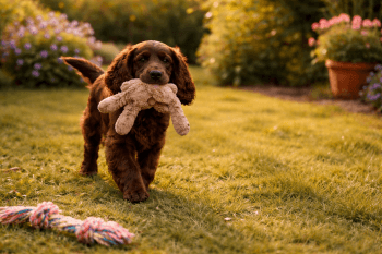 Chiot : Photos d'un Field Spaniel