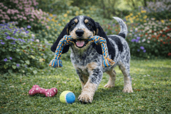 Chiot : Photos d'un Griffon Bleu de Gascogne