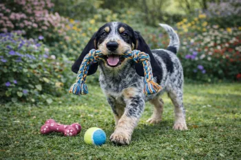 Chiot : Photos d'un Griffon Bleu de Gascogne