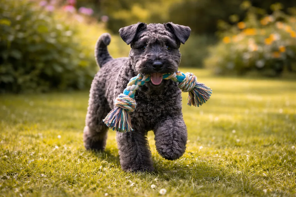 Chiot : Photos d'un Kerry Blue Terrier