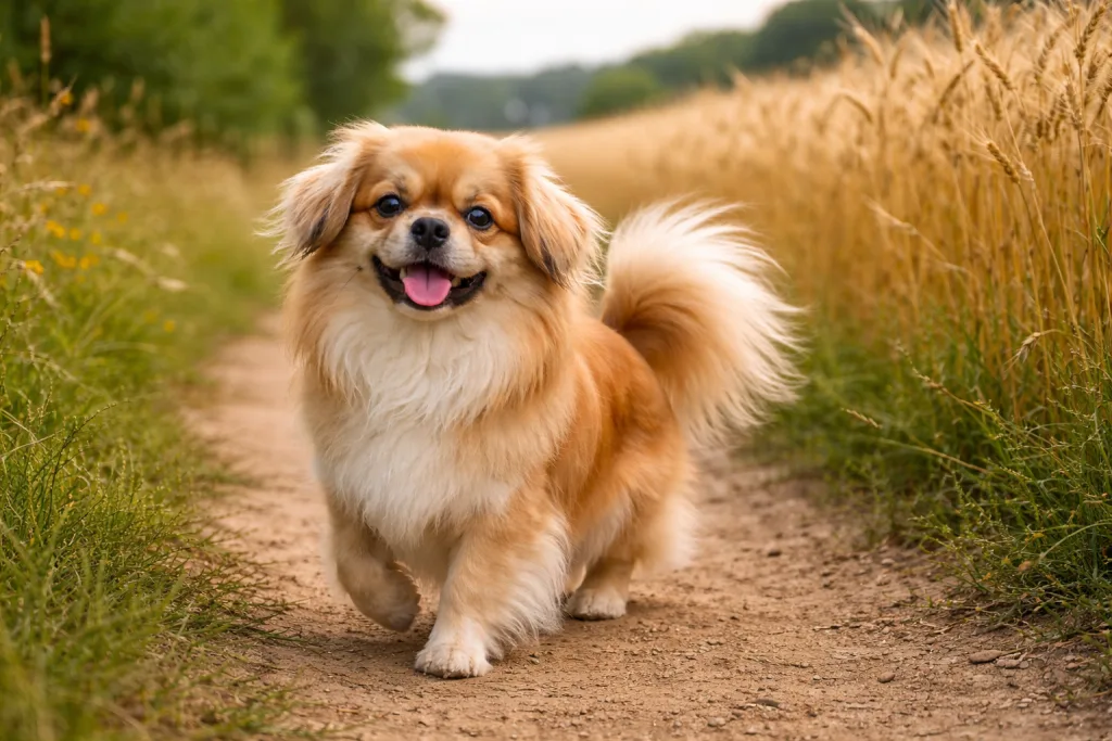 Chien : Photos d'un Épagneul Tibétain