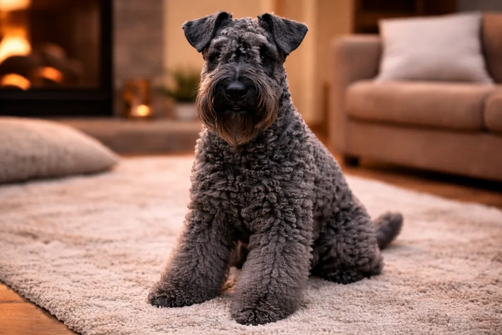 Chien : Photos prix d'un Kerry Blue Terrier malade