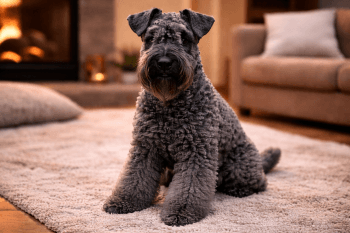 Chien : Photos prix d'un Kerry Blue Terrier malade