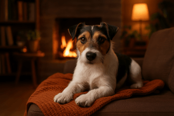 Chien : Photos prix d'un Parson Russell Terrier malade