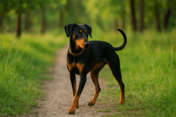 Chien : Photos d'un Pinscher Allemand