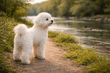 Chien : Photo d'un Bichon à poil frisé
