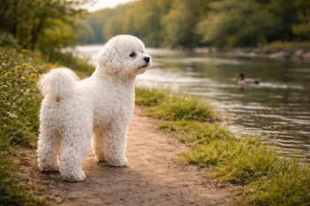 Chien : Photo d'un Bichon à poil frisé