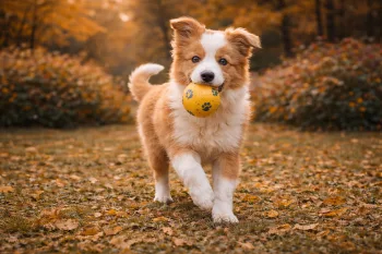 Chiot : Photo d'un jeune Border Collie