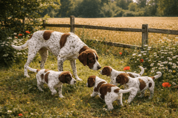 Chien : Prix d'un Braque Français de Type Pyrénées