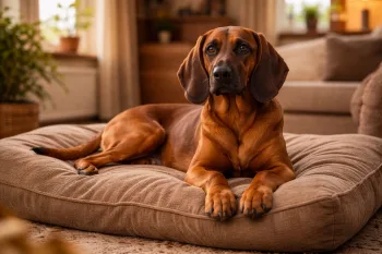 Chien : Photo d'un Chien de Rouge de Bavière malade