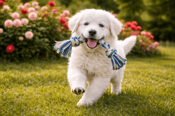 Chiot : Photos d'un Kuvasz