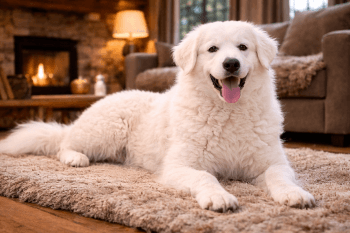 Chien : Photos prix d'un Kuvasz malade