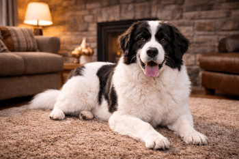 Chien : Photos prix d'un Landseer malade