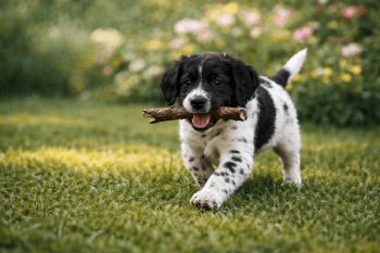 Chiot : Photo d'un Grand Épagneul de Münster