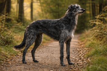 Chien : Photo d'un Lévrier Écossais