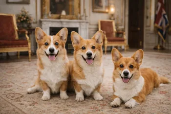 Chien : Photo d'un Welsh Corgi Pembroke malade