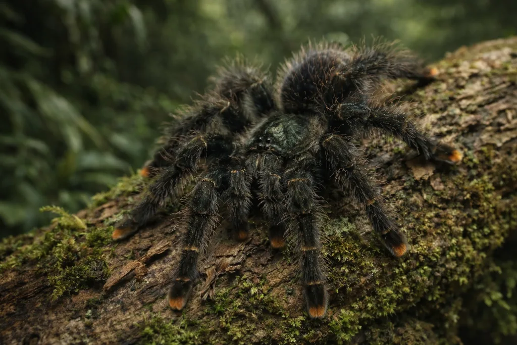 Avicularia Aurantiaca : Photo d'un araignee
