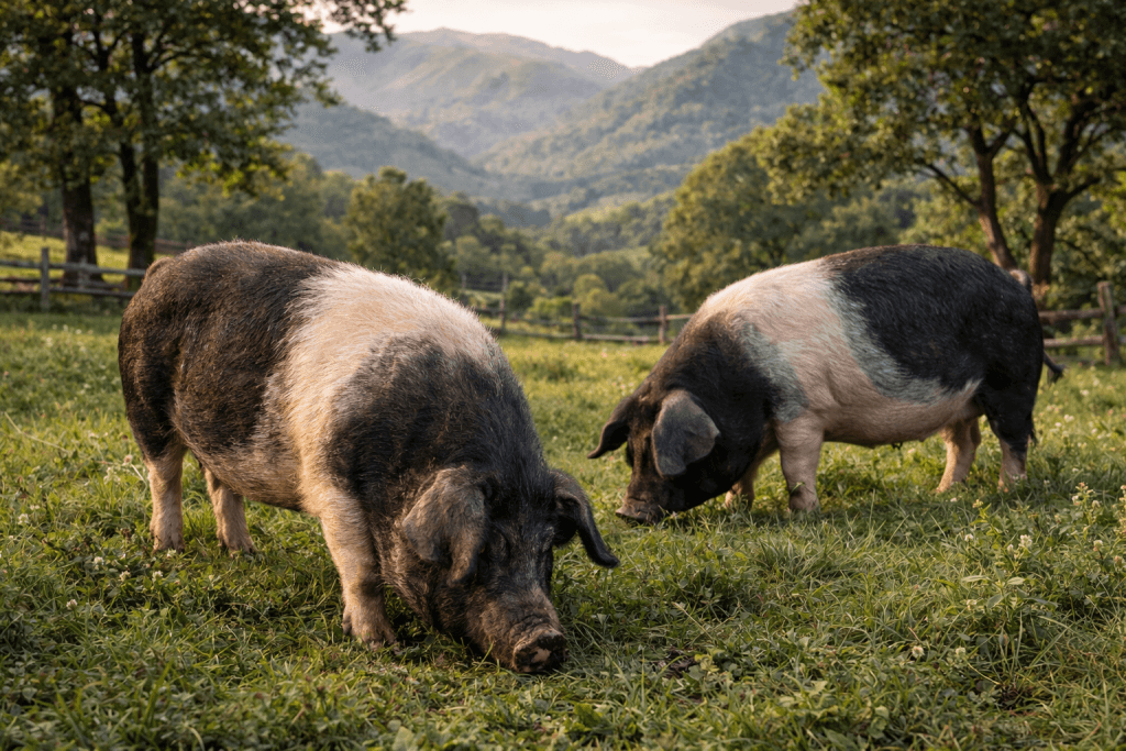 Basque : Photo d'un cochon