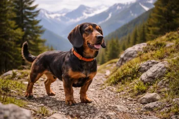 Chien : Photo d'un Basset des Alpes