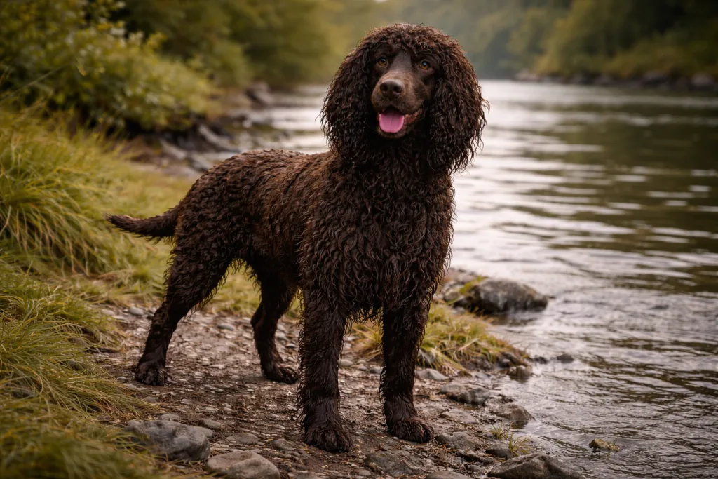 Chien : Photo d'un Épagneul d'Eau Irlandais
