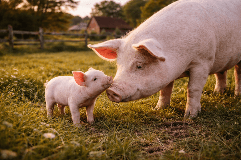 Large White : Photo d'un cochon