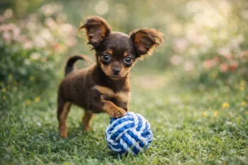 Chiot : Photo d'un Petit Chien Russe