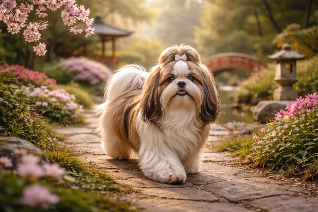 Chien : Photo d'un Shih Tzu