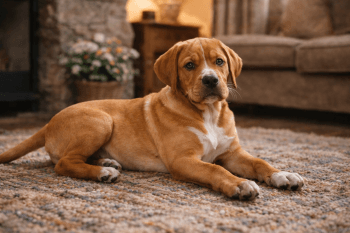 Chien : Photo d'un Chien d'Arrêt Portugais malade