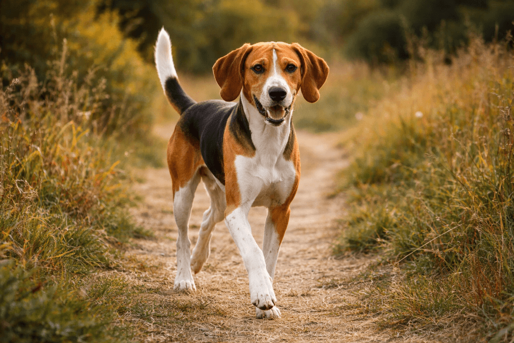 Chien : Photo d'un Harrier